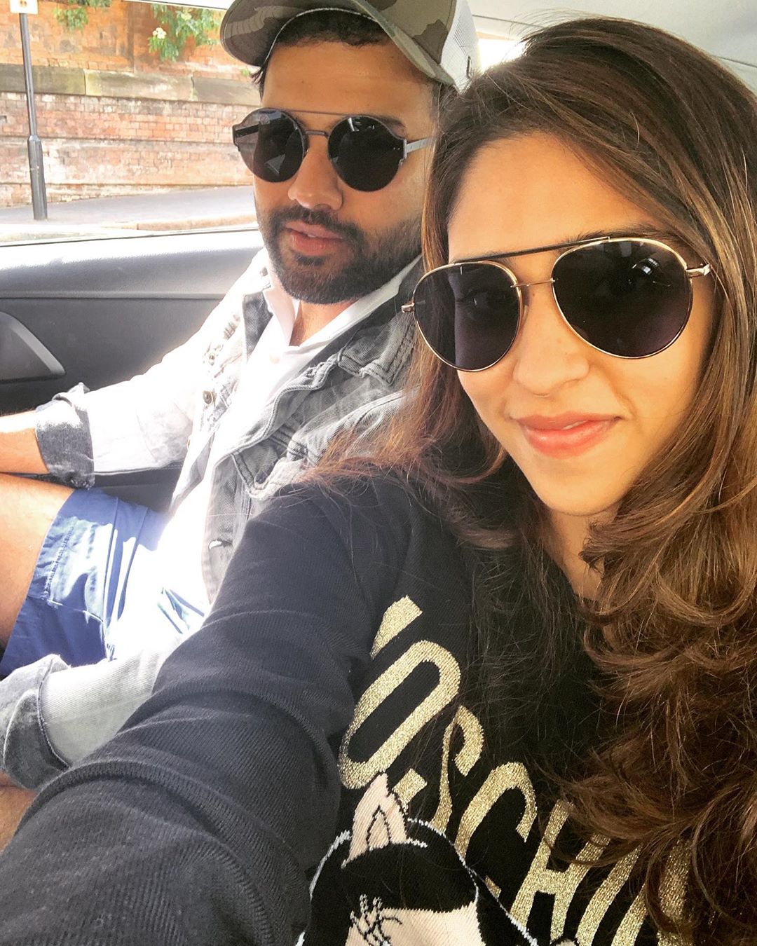 Rohit Sharma and Ritika Sajdeh cute pictures