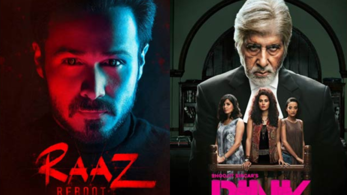 Pink and Raaz Reboot Box Office collection Day1