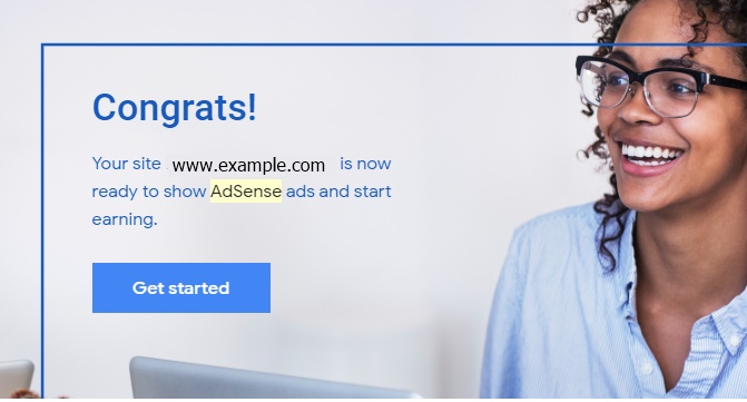 Approved Adsense
