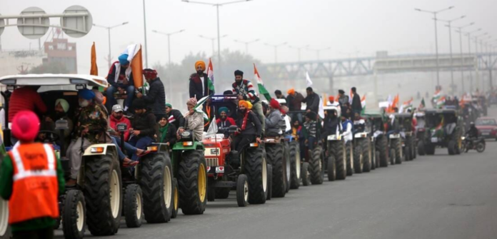 Farmers' Tractor Parade Republic Day