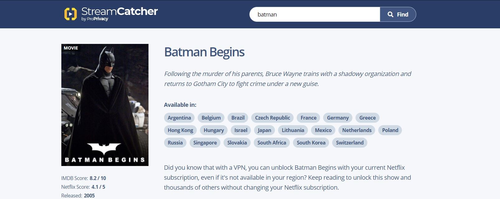 Batman Begins
